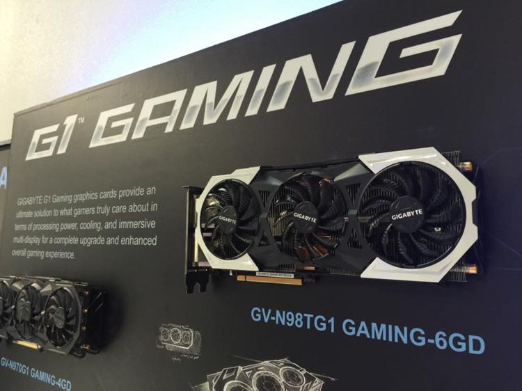 显示卡 gigabyte gtx 980 ti g1 gaming曝光