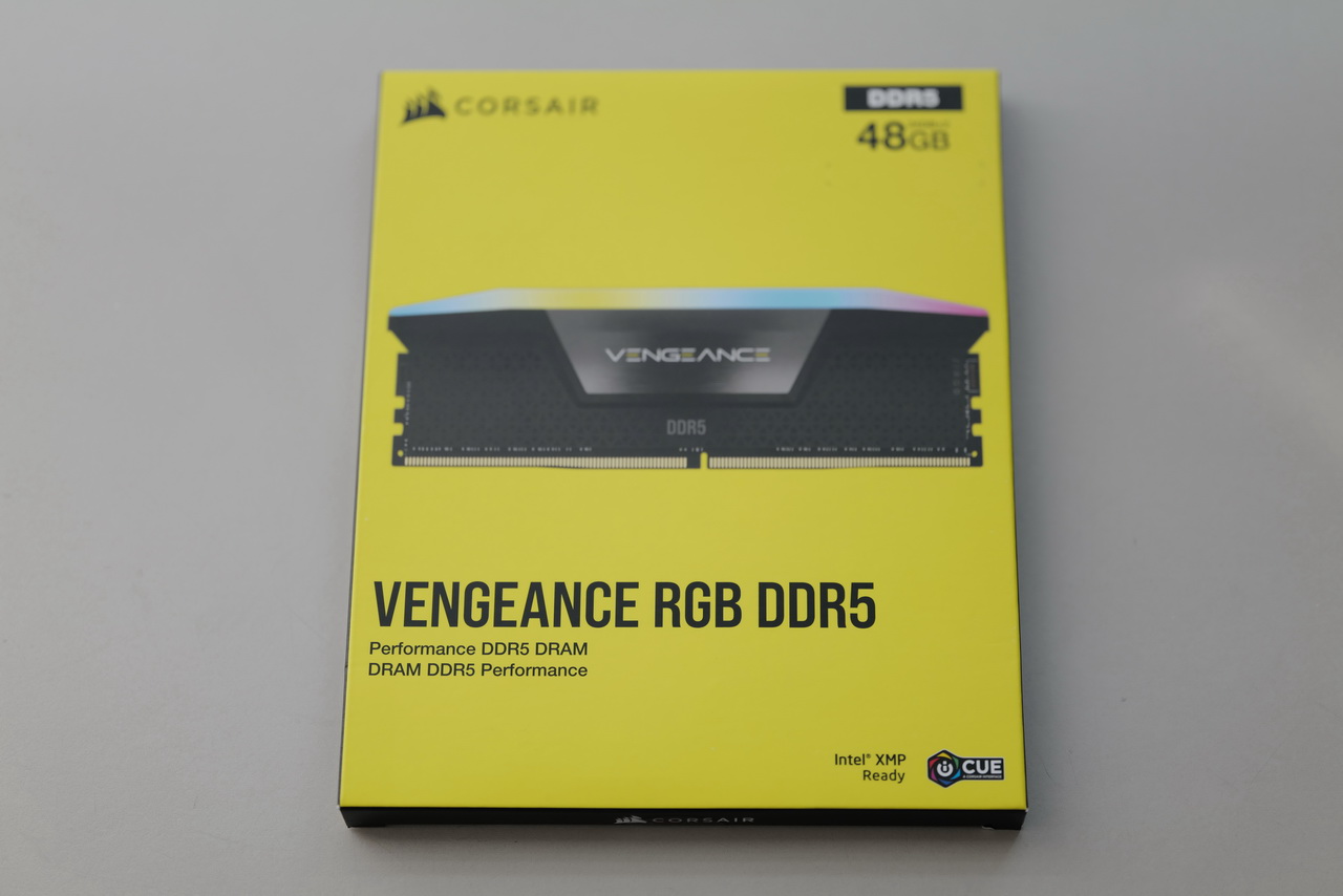 Corsair Vengeance RGB DDR5 8000 24GBX2邂逅Intel i9-14900K,在DDR5 8600之愛的羅曼史