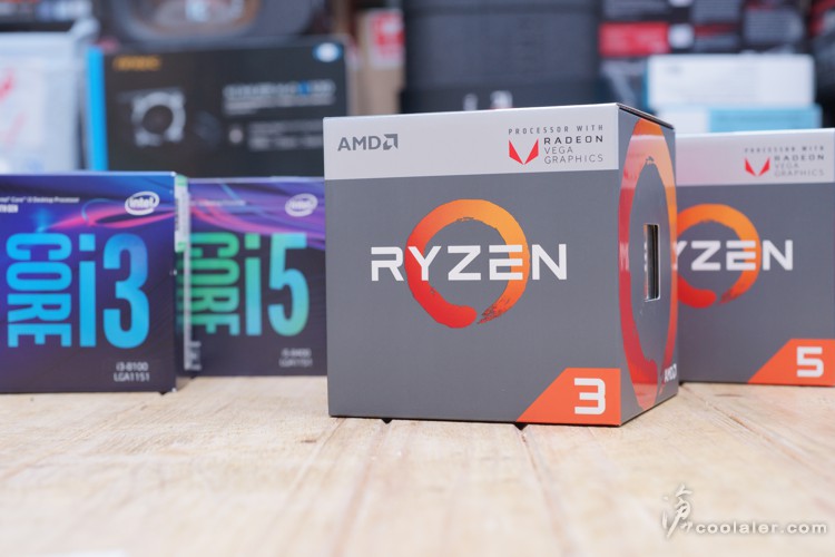 AMD Ryzen 3 2200G 開箱測試, 與Core i3-8100 效能比較- 滄者極限| 滄 