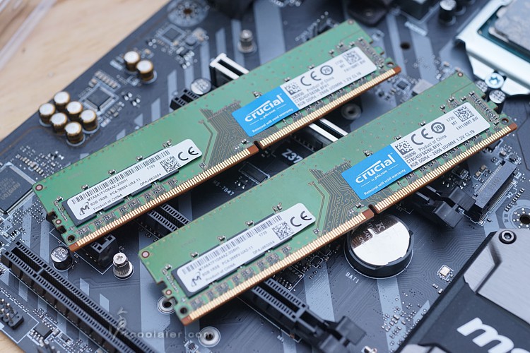 Micron Crucial DDR4 2666 8GB x2 開箱測試 - 滄者極限