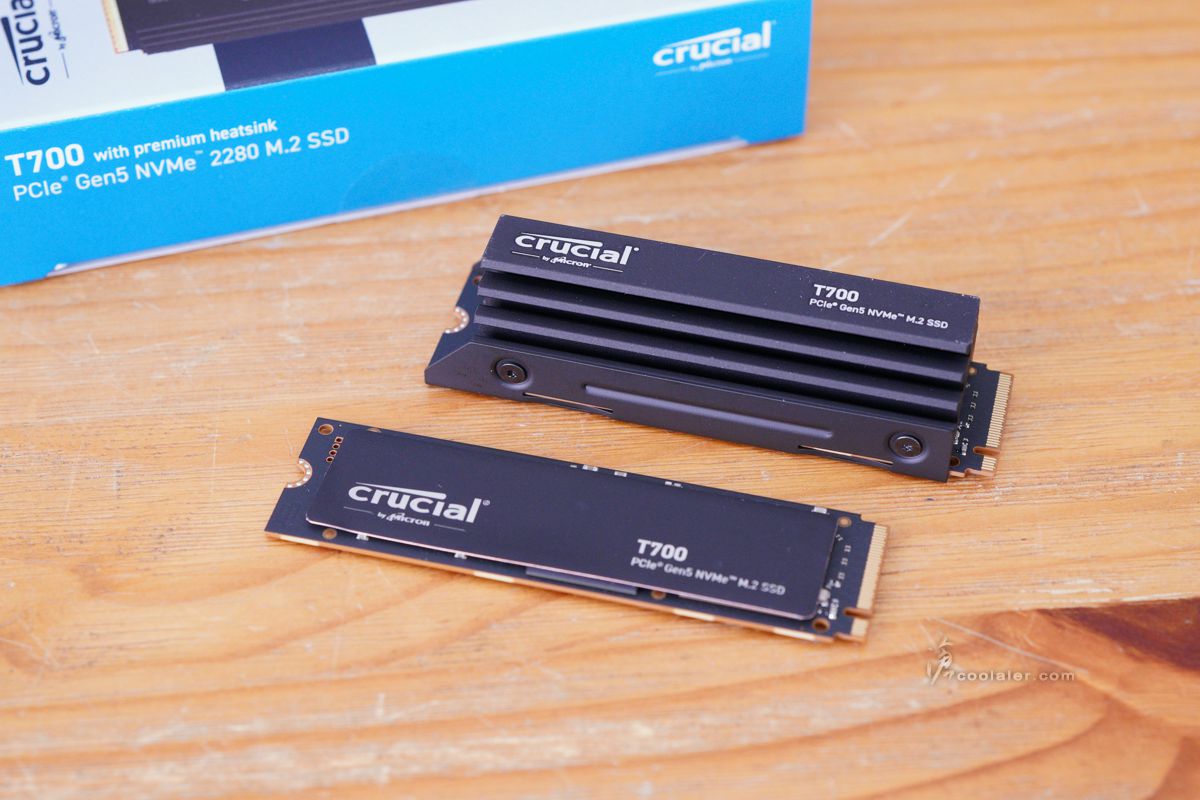 Crucial T700 2TB Gen5 NVMe SSD 開箱測試