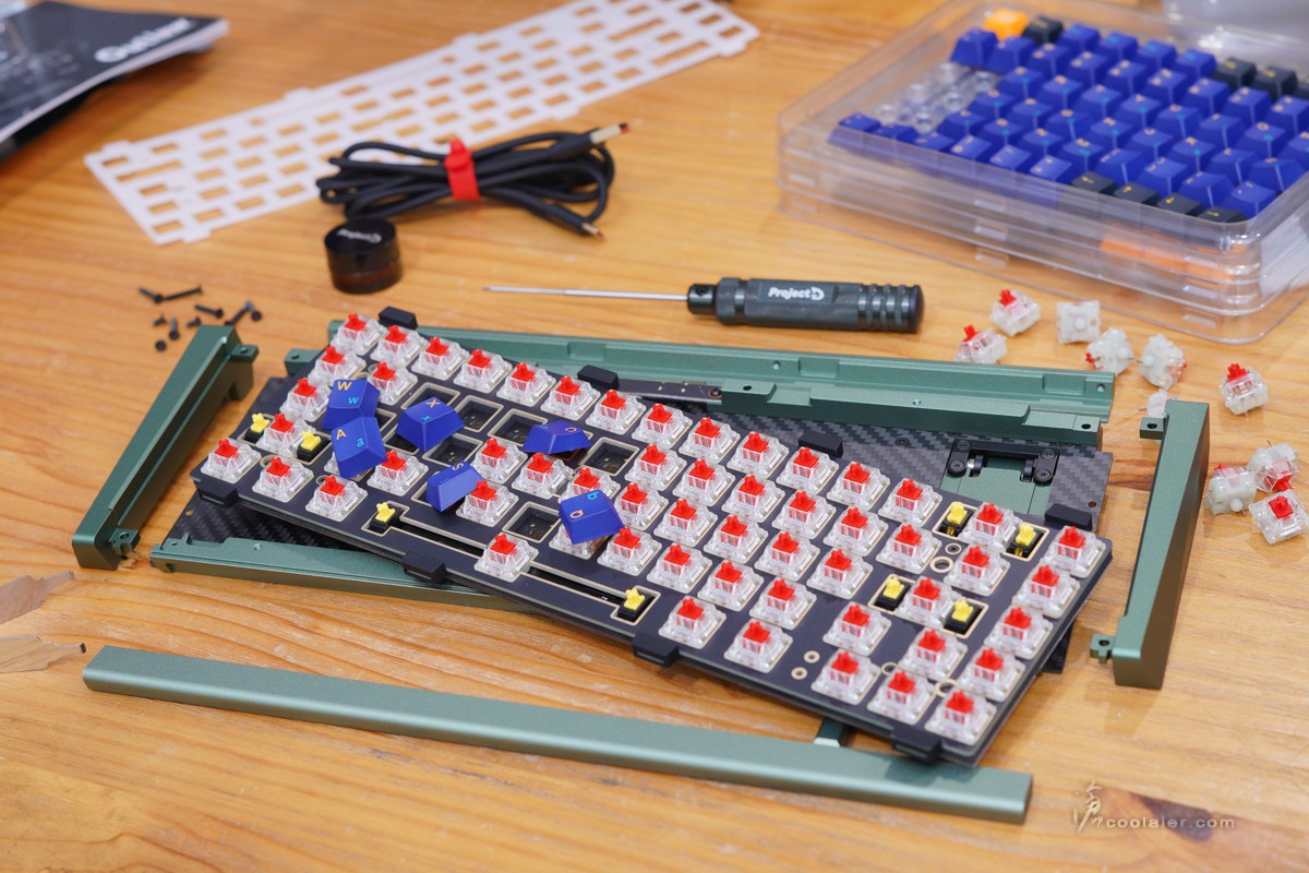 Ducky ProjectD Outlaw 65 鍵盤開箱, 客製化、全 DIY 自組