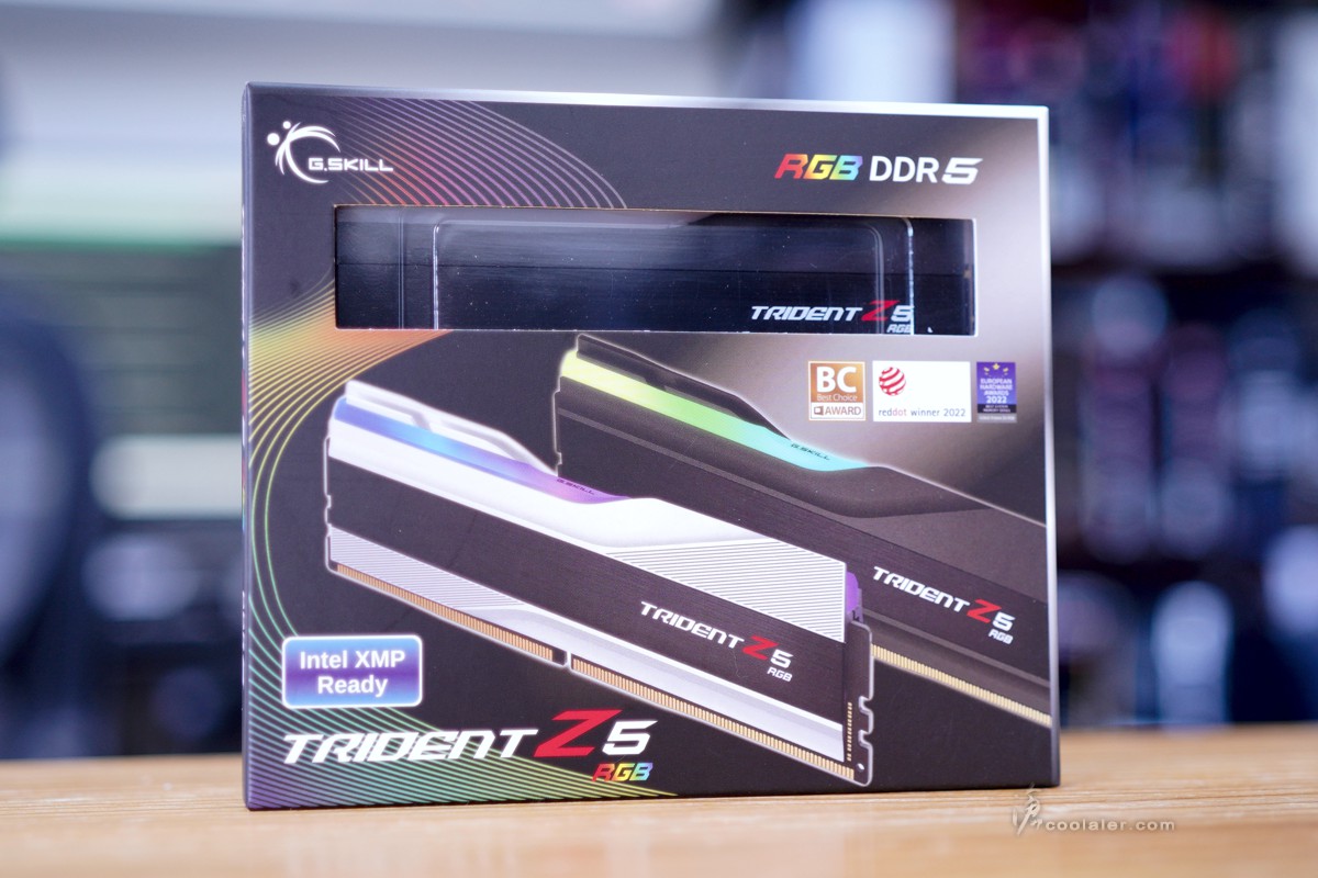 G.SKILL Trident Z5 RGB 幻鋒戟 DDR5-6800 16GBx2 開箱測試