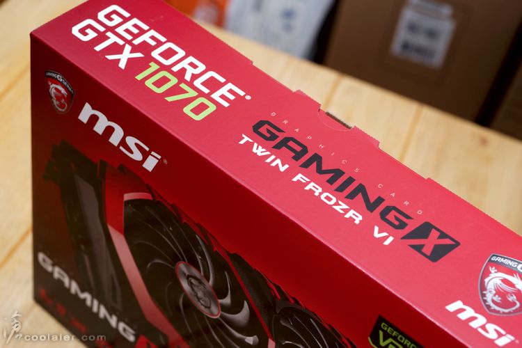 MSI GTX 1070 Gaming X 開箱與效能測試| 滄者極限