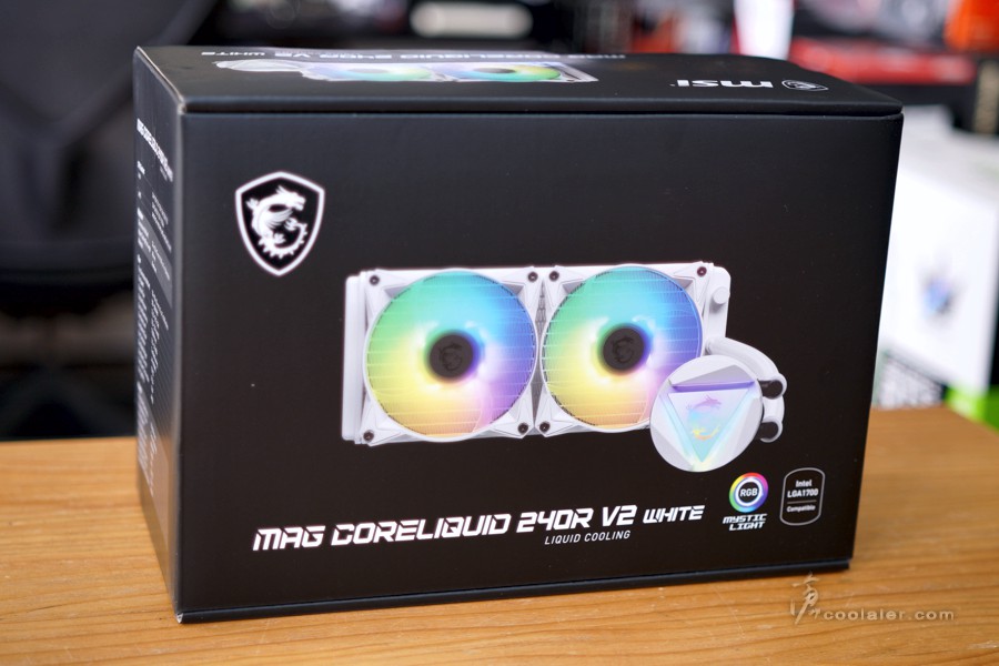 MSI - WaterCooling MAG CORELIQUID 240R V2 WHITE