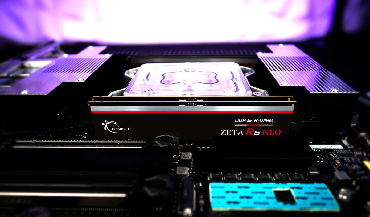 GSKILL 為 Threadripper 7000 推出 Zeta R5 Neo 系列 DDR5 R-DIMM