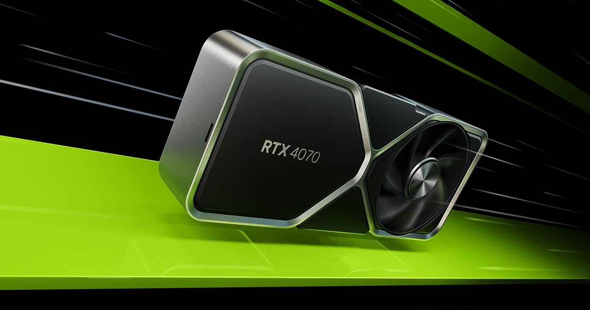 NVIDIA RTX 4070 降至549美元, 比建議售價低8%