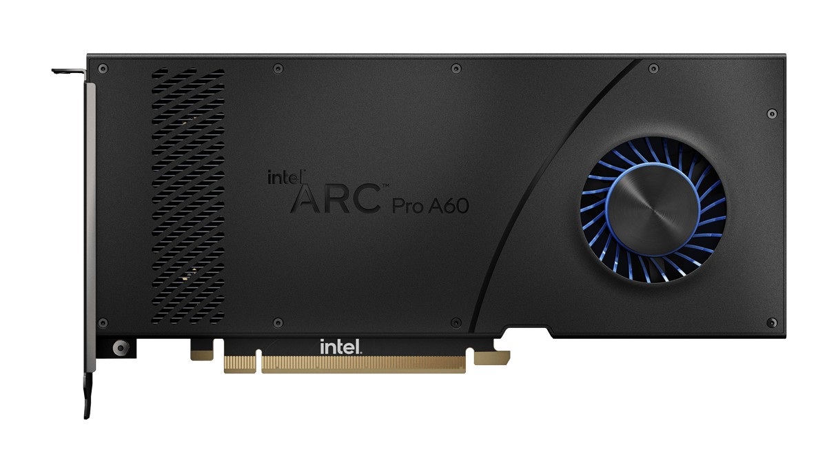 Intel 推出 Arc Pro A60 、A60M 顯卡