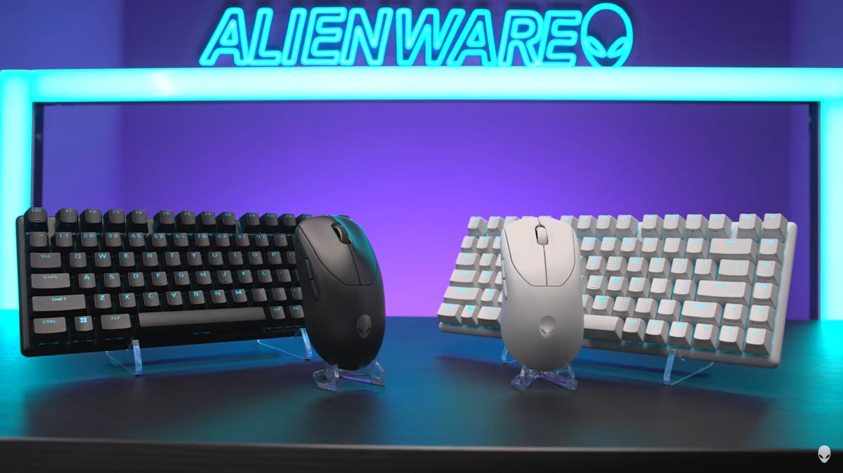 ALIENWARE 於 2024 CES 推出 ALIENWARE Pro 系列鍵盤滑鼠