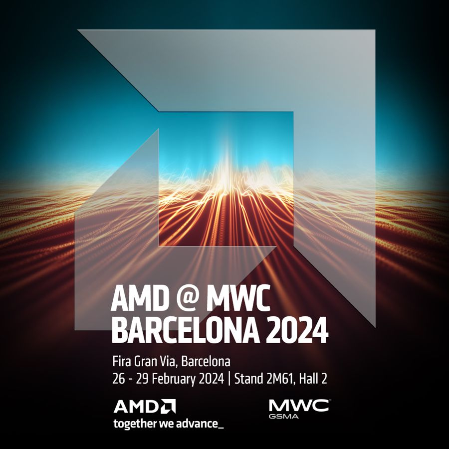 AMD 於 MWC 2024 展現 5G 與 6G、vRAN、Open RAN 領域先進技術