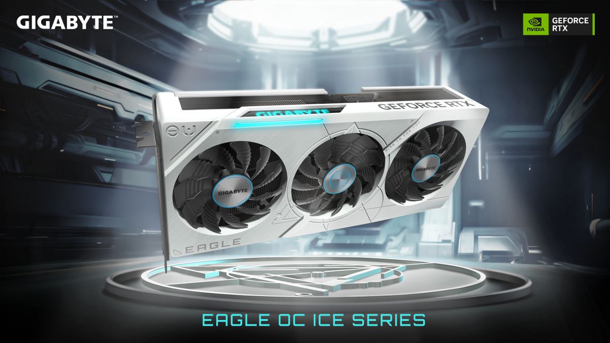 技嘉科技發表 RTX 40 EAGLE OC ICE 系列顯示卡