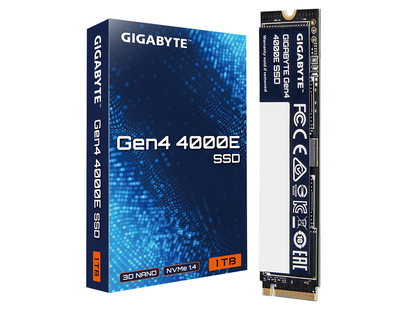 GIGABYTE 推出 Gen4 4000E SSD